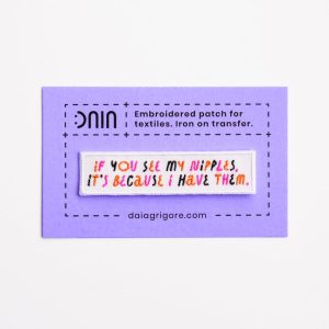 Patch brodat pentru textile | •  • - Image 1