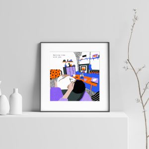 Melting time - Art print - Image 2